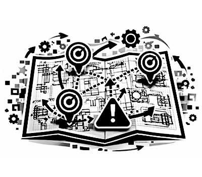 OMi Change-Impact Mini-Map FAT SAT Icon bw