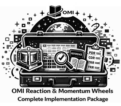 OMI Reaction & Momentum Wheels Complete Implementation Package Icon bw